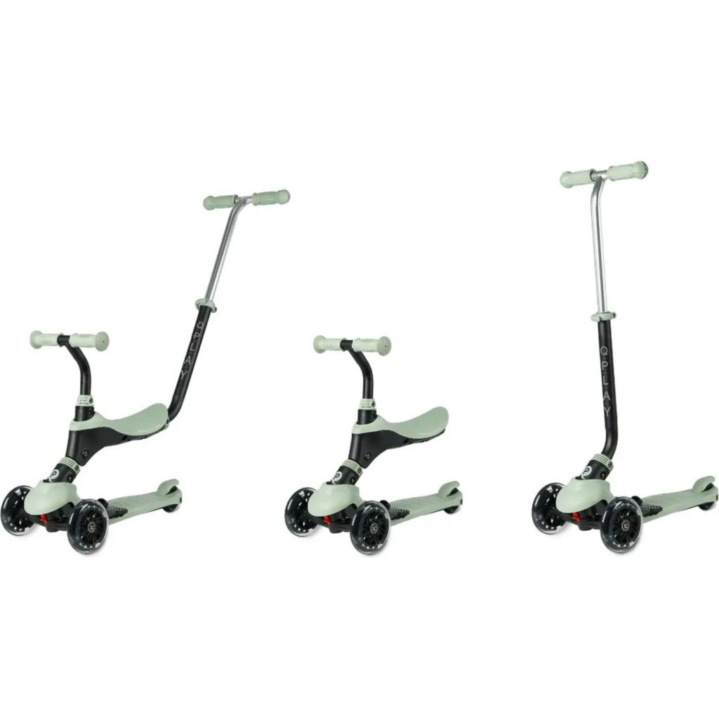 Самокат QPlay 5 в 1 Sema Pro Green (ST-004SemaProGeeen) - зображення 2