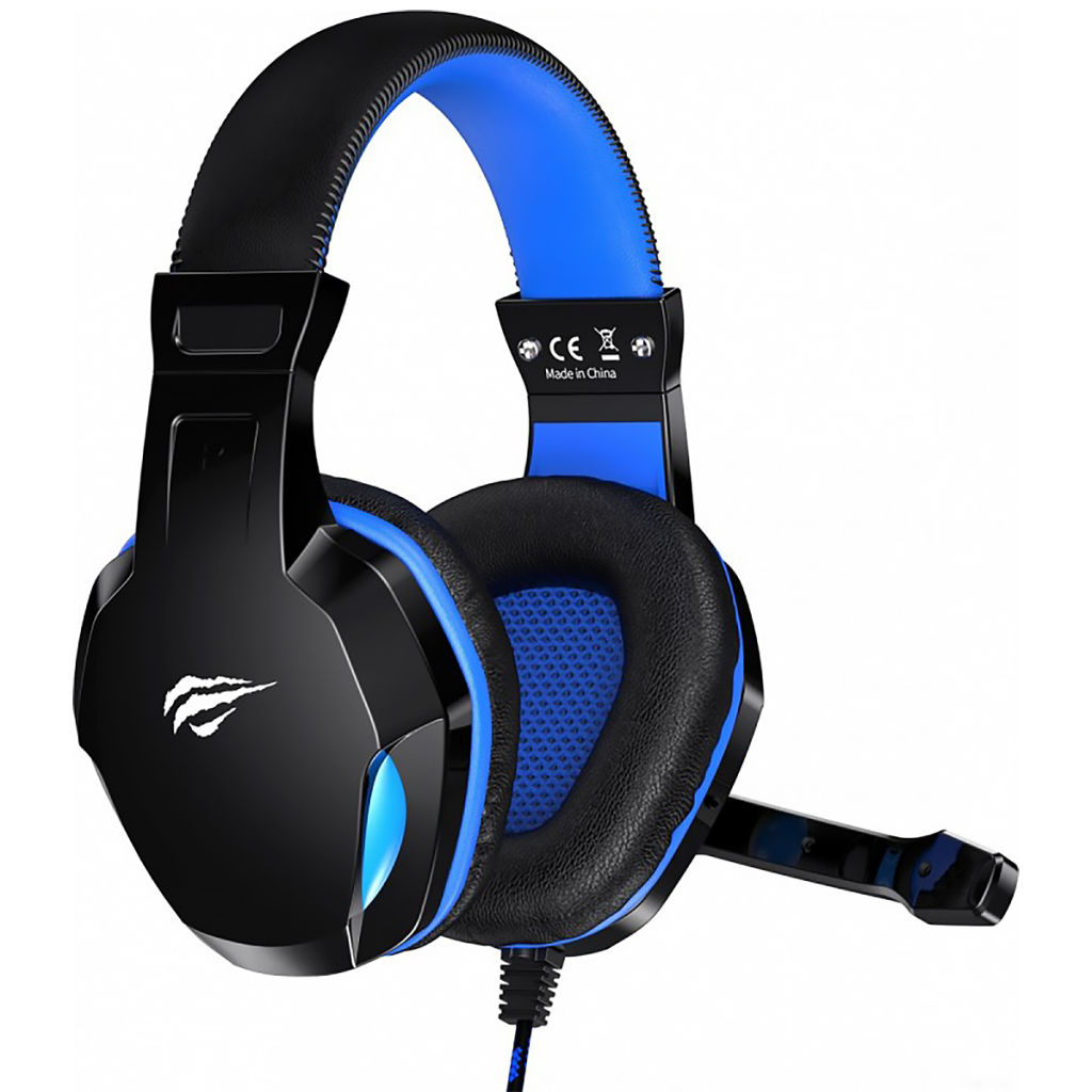 Навушники Havit HV-H763d 3.5мм Black/Blue (HV-H763d) - зображення 4