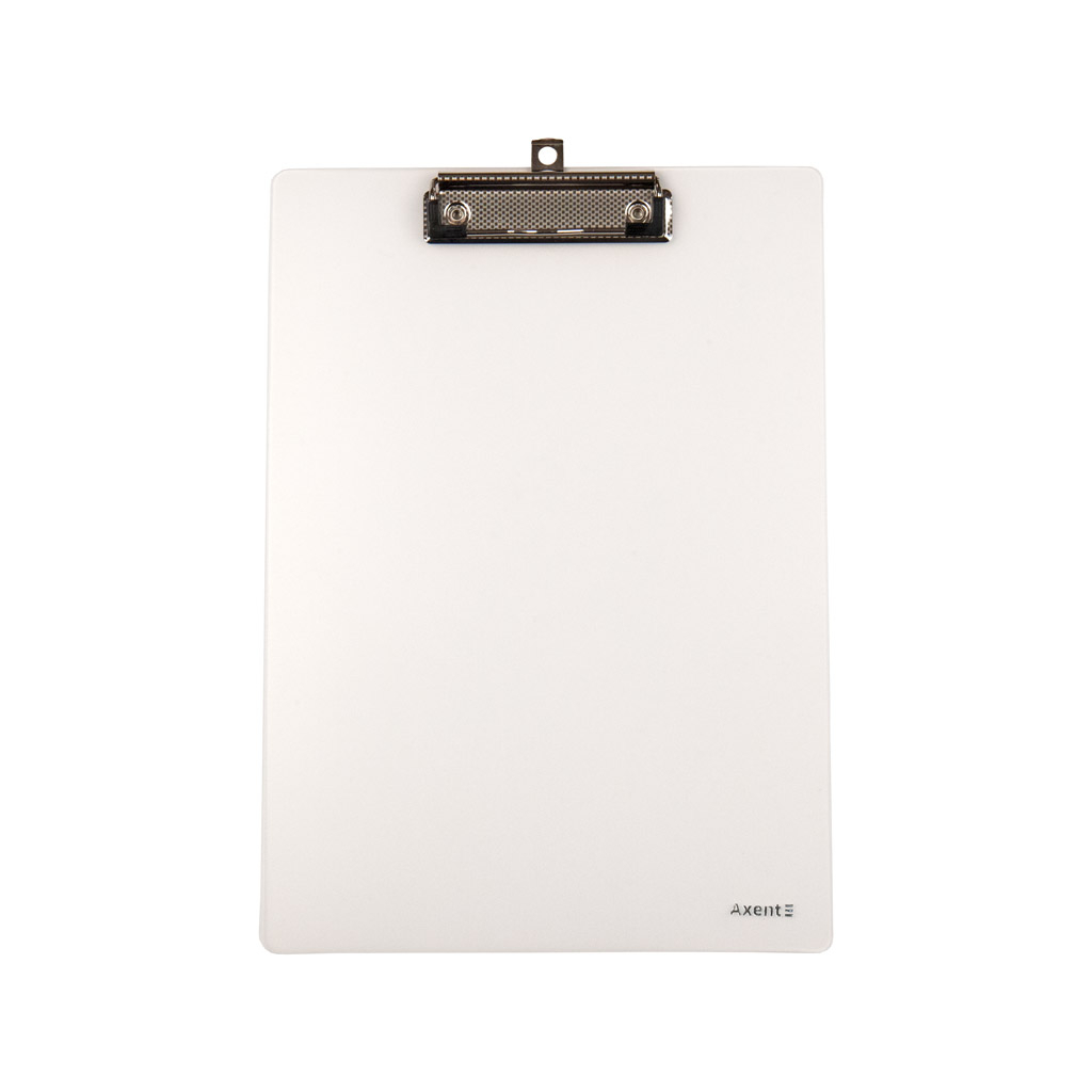 Клипборд-папка Axent з металевим кліпом А4 прозора (2515-27-A) - изображение 1
