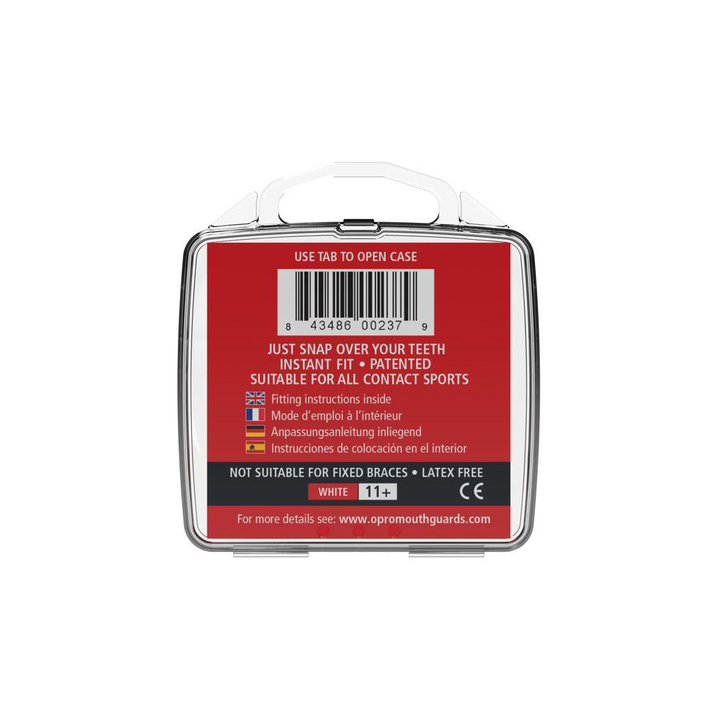 Капа Opro Snap-Fit доросла (вік 11+) Clear (art.002139015) (SN_Clear) - зображення 8