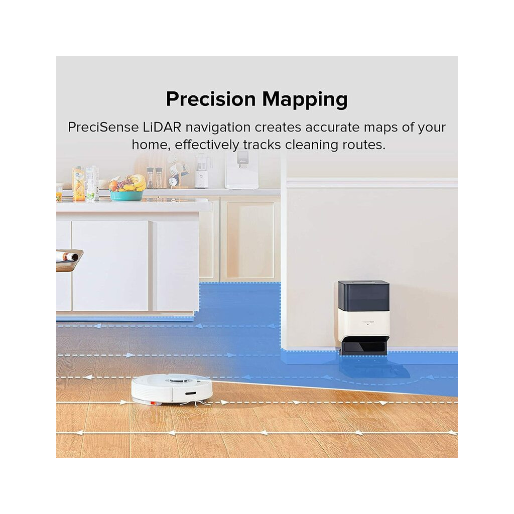 Пилосос Xiaomi RoboRock Vacuum Cleaner Q7 Max+ White (Q7MP02-00) - зображення 4