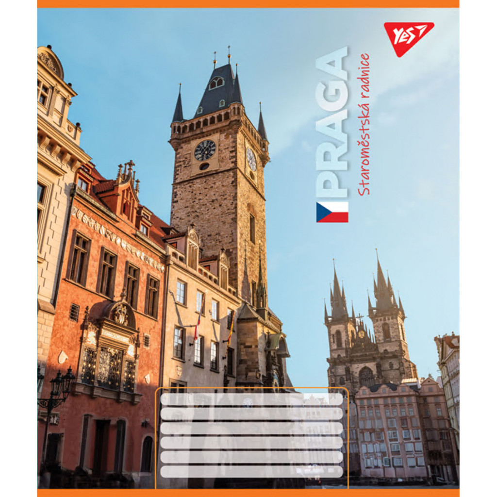 Зошит Yes Greatest cityes 96 аркушів лінія (767179) - зображення 2