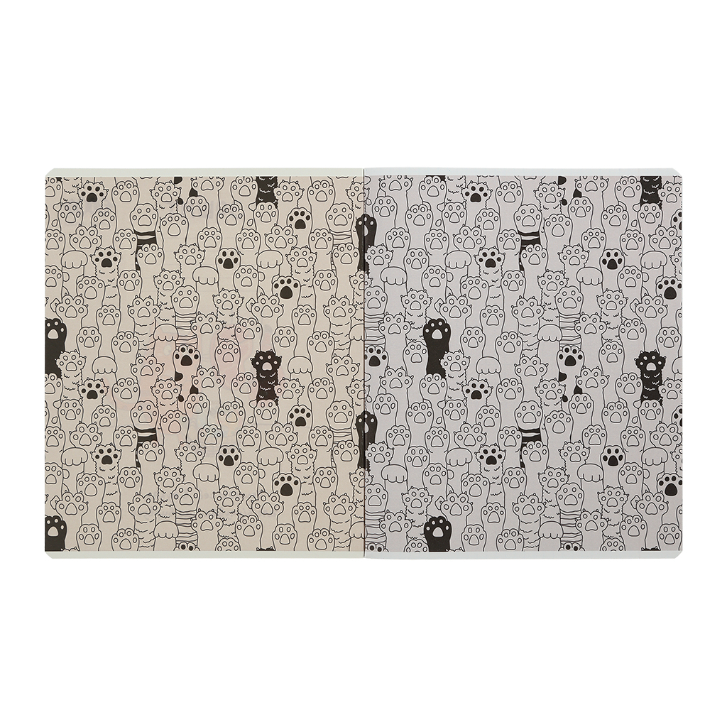 Зошит ZiBi CUTE CAT 36 аркушів, клітинка бежевий (ZB.1731-28) - зображення 3