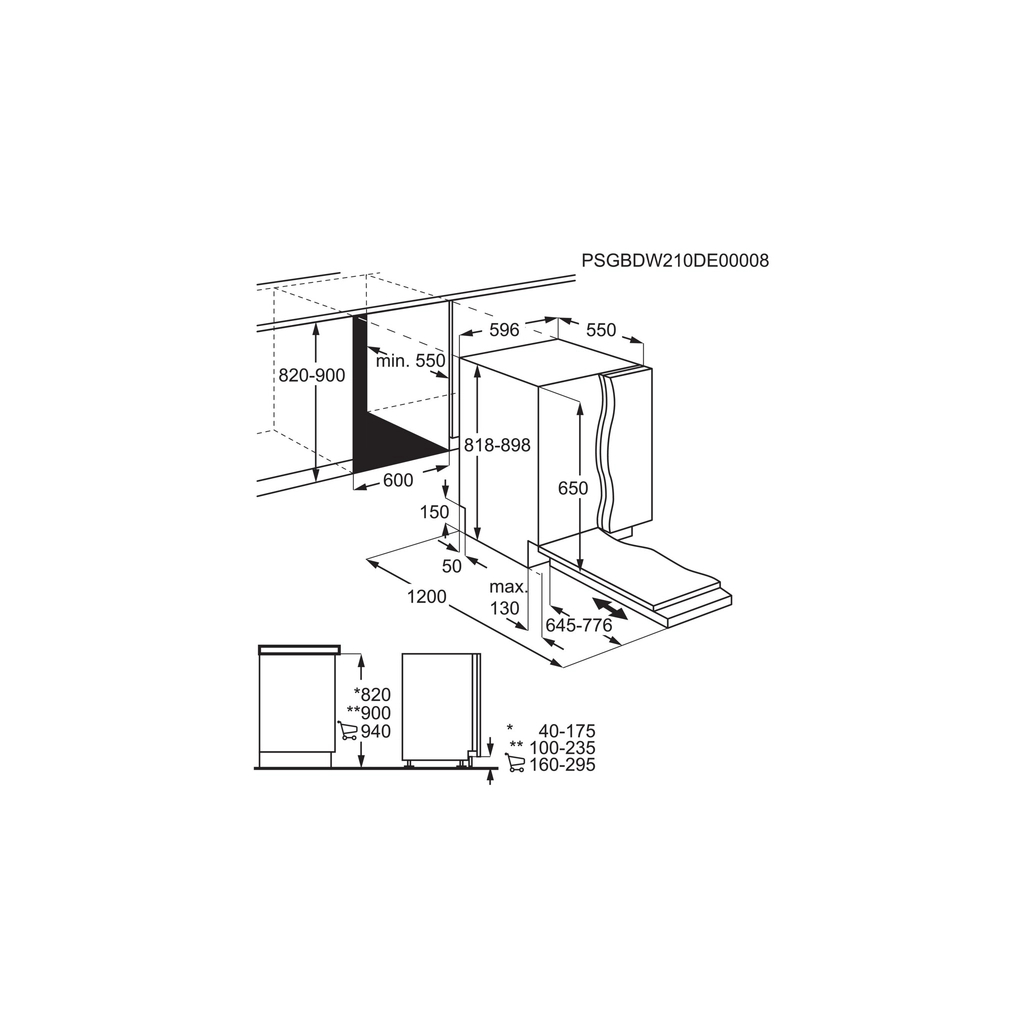 Посудомийна машина Electrolux EEA17200L - изображение 10