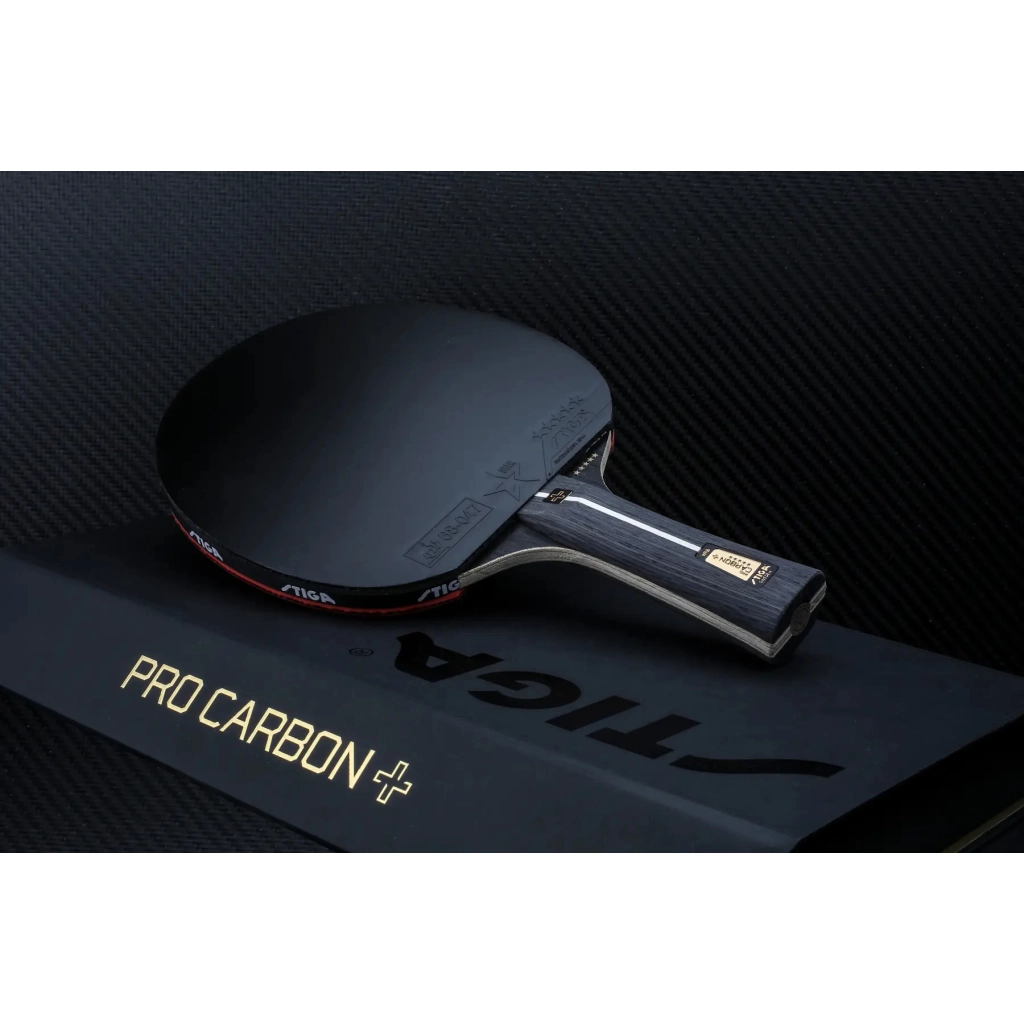Ракетка для настільного тенісу Stiga Pro Carbon Plus 5 Star FL (1215-2820-01) (931105) - зображення 5