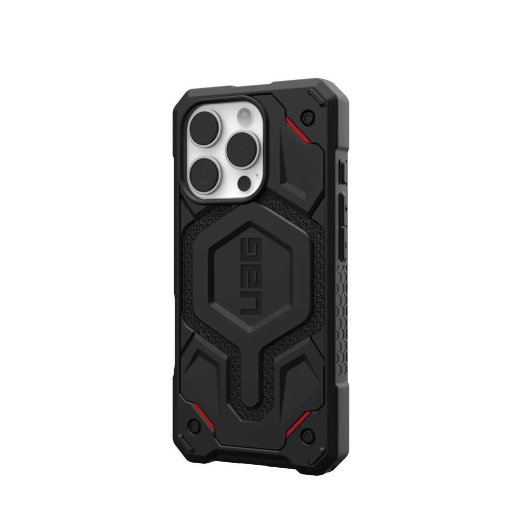 Чохол до мобільного телефона UAG iPhone 16 Pro Monarch Pro Magsafe Kevlar Black (114456113940) - зображення 3