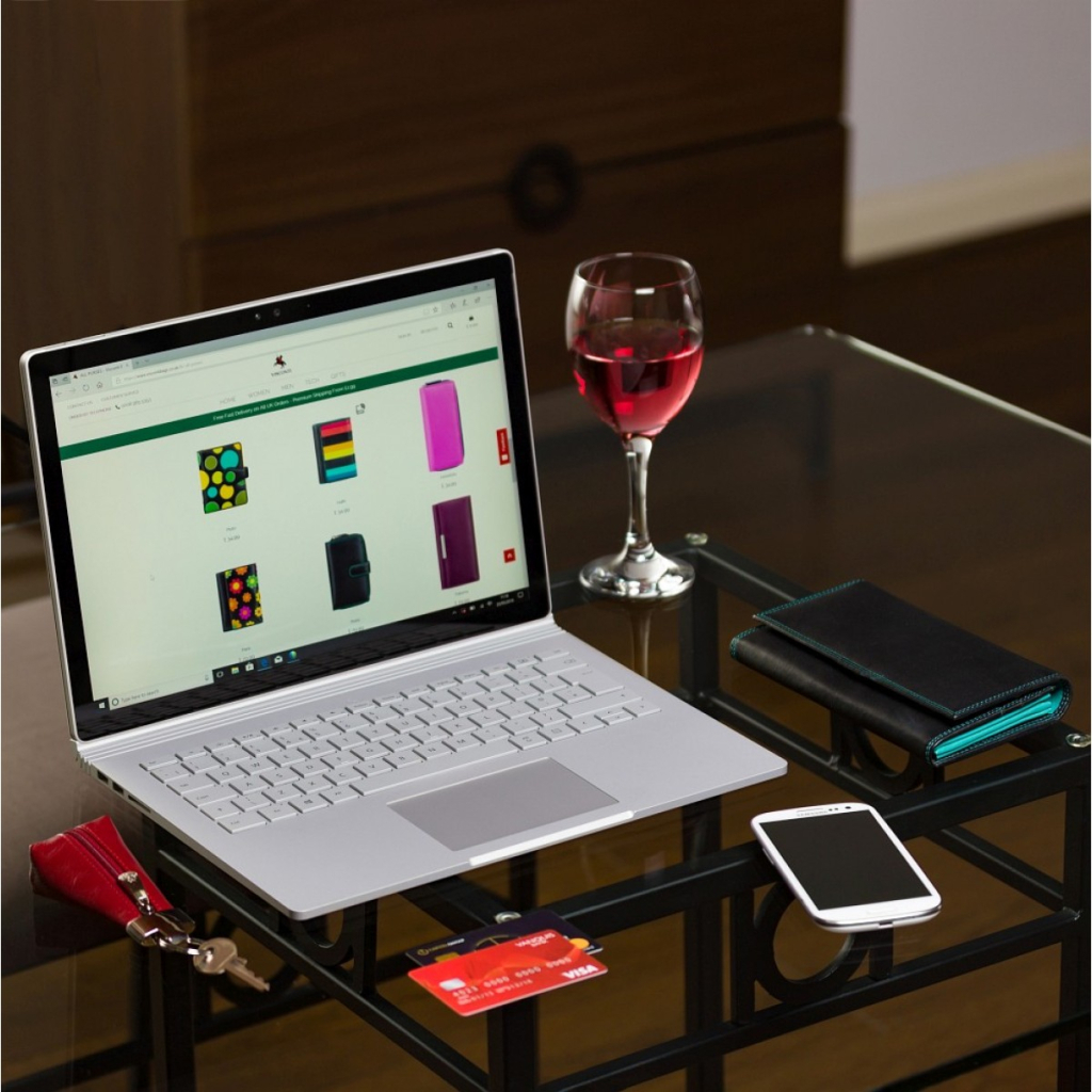 Гаманець Visconti CD21Topaz Black Aqua (CD21 BLK/AQUA) - зображення 5