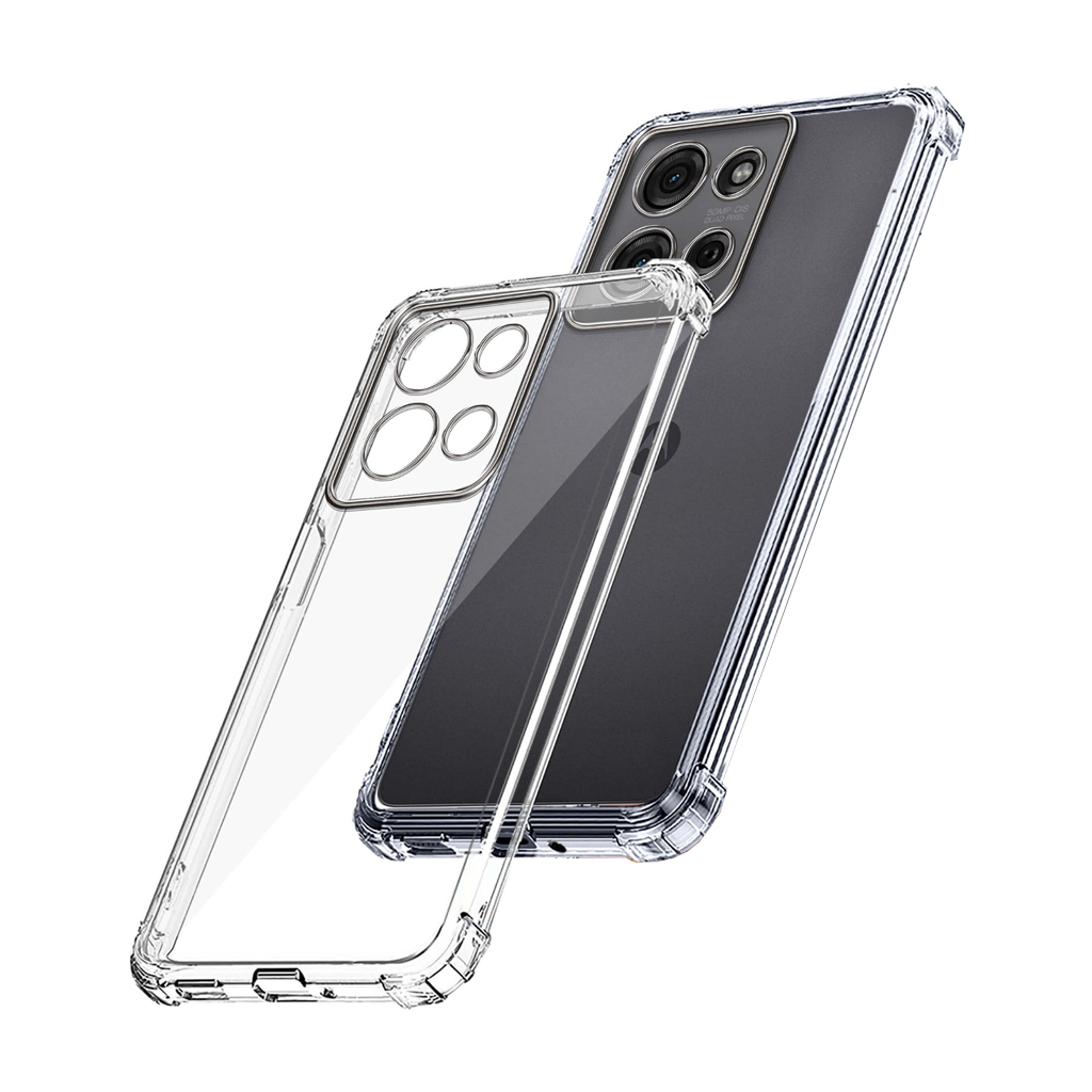 Чохол до мобільного телефона BeCover Anti-Shock Motorola Moto G75 Clear (712781) - зображення 1