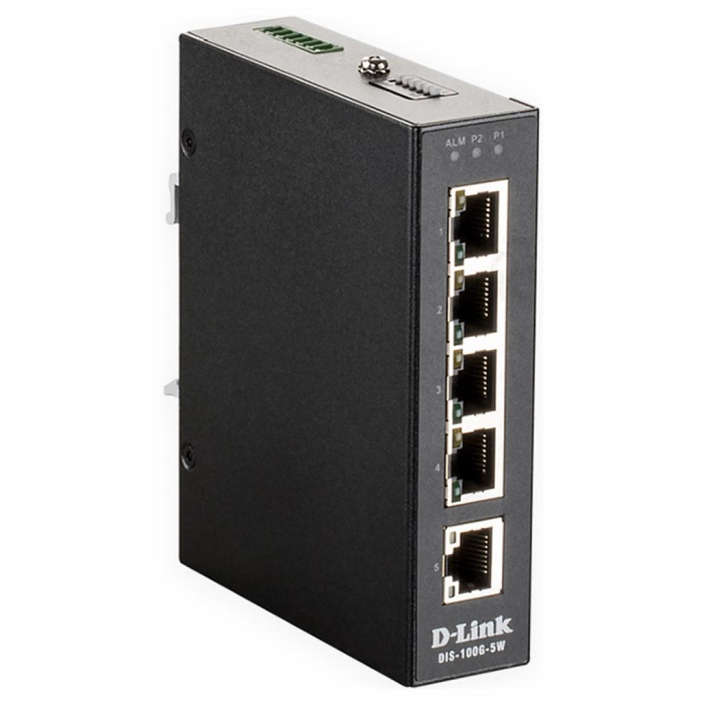 Комутатор мережевий D-Link DIS-100G-5W - зображення 1
