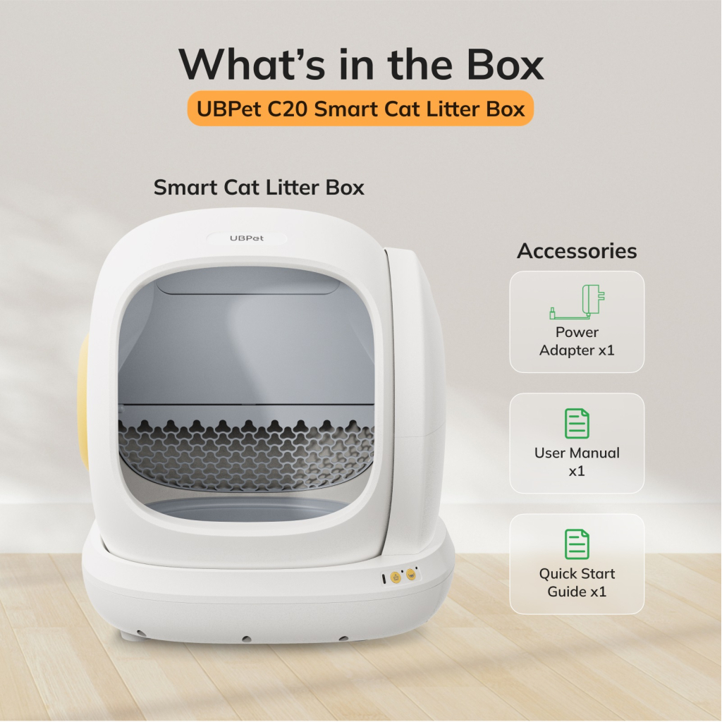 Туалет для котів Ubpet Smart Cat Litter Box (c20) - изображение 9