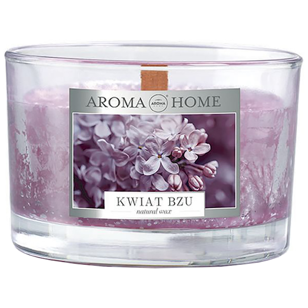 Ароматична свічка Aroma Home Unique Fragrances Kwiat Bzu 115 г (5902846836667) - зображення 1