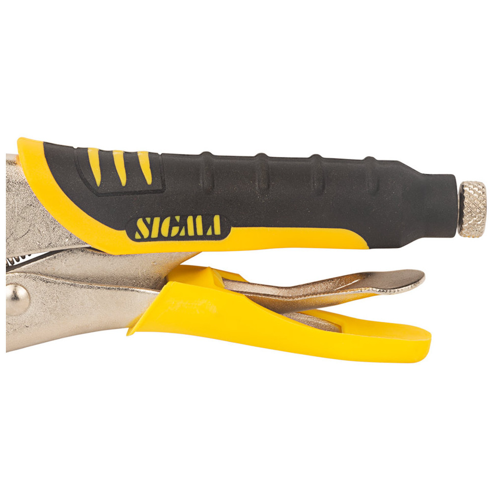 Кліщі Sigma затискні універсальні прямі подовжені 230мм CrV (4340221) - изображение 8