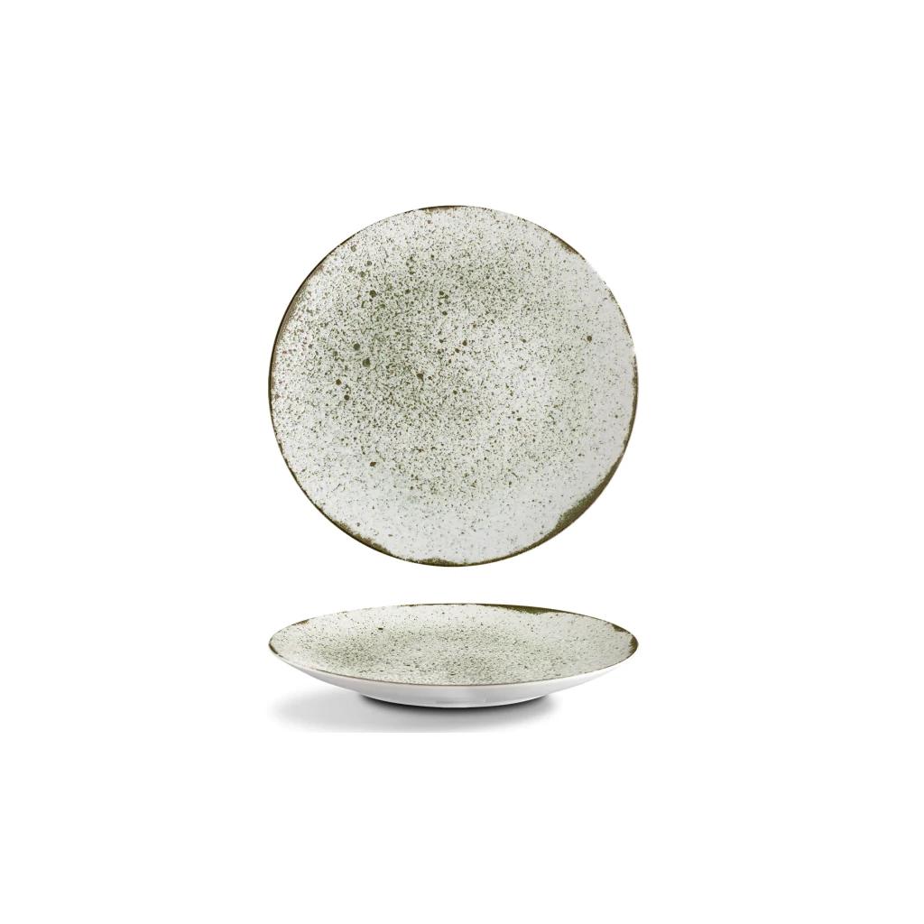 Тарілка G.Benedikt Isabelle Rustic кругла 21 см Olive (ISC2121-K0025) - зображення 1