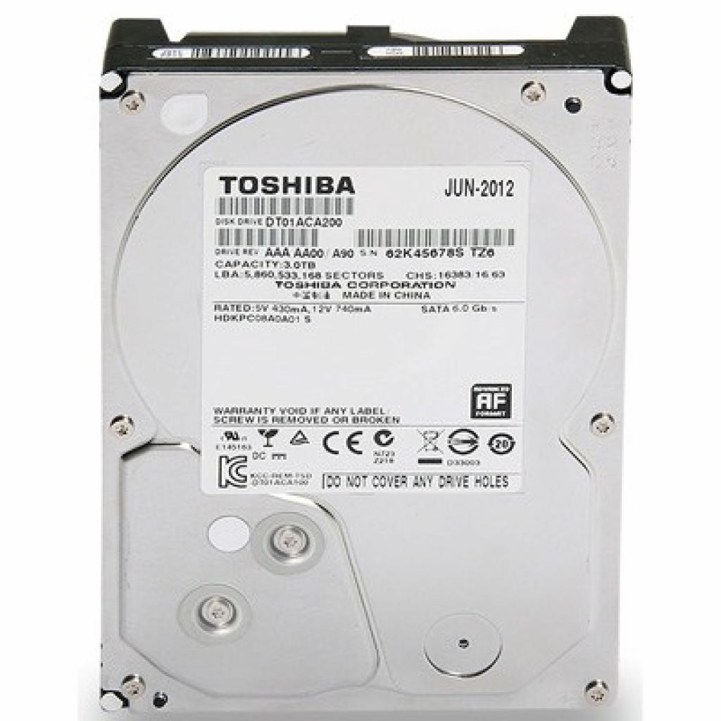 Жорсткий диск 3.5" 2TB Toshiba (DT01ACA200) - зображення 1