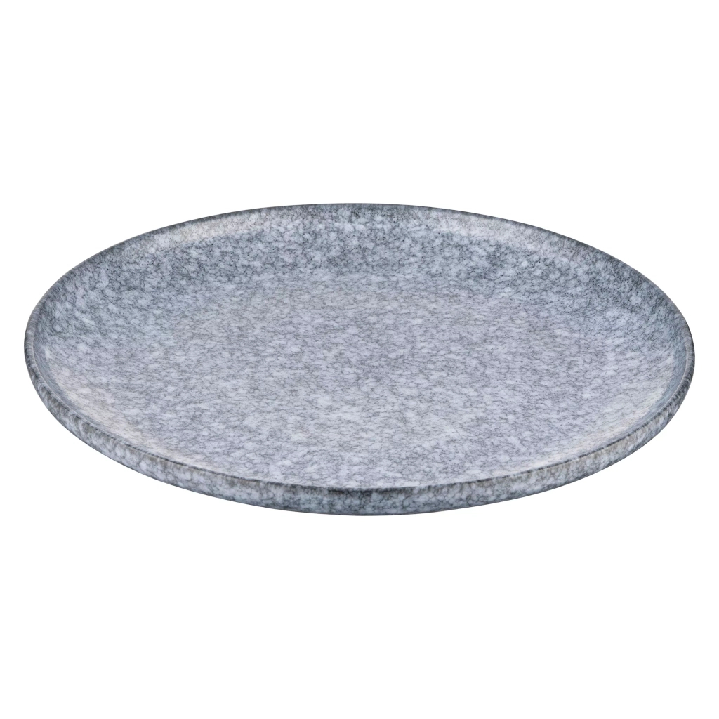 Тарілка Ardesto Loreto, 27см, порцеляна, сірий (AR1027LG) - зображення 2