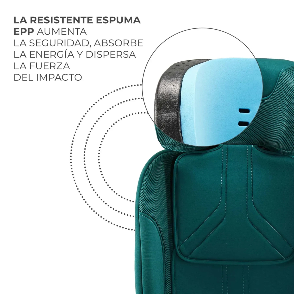 Автокрісло Kinderkraft Xpedition 3 i-Size 360 Green (KCXPED03GRE0000) (5902533926787) - зображення 11