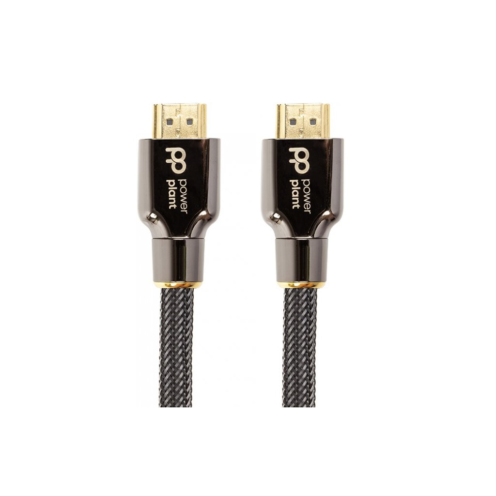 Кабель мультимедійний HDMI to HDMI 2.0m 2.1V, Ultra HD 8K, eARC, 30AWG PowerPlant (CA912193) - зображення 1