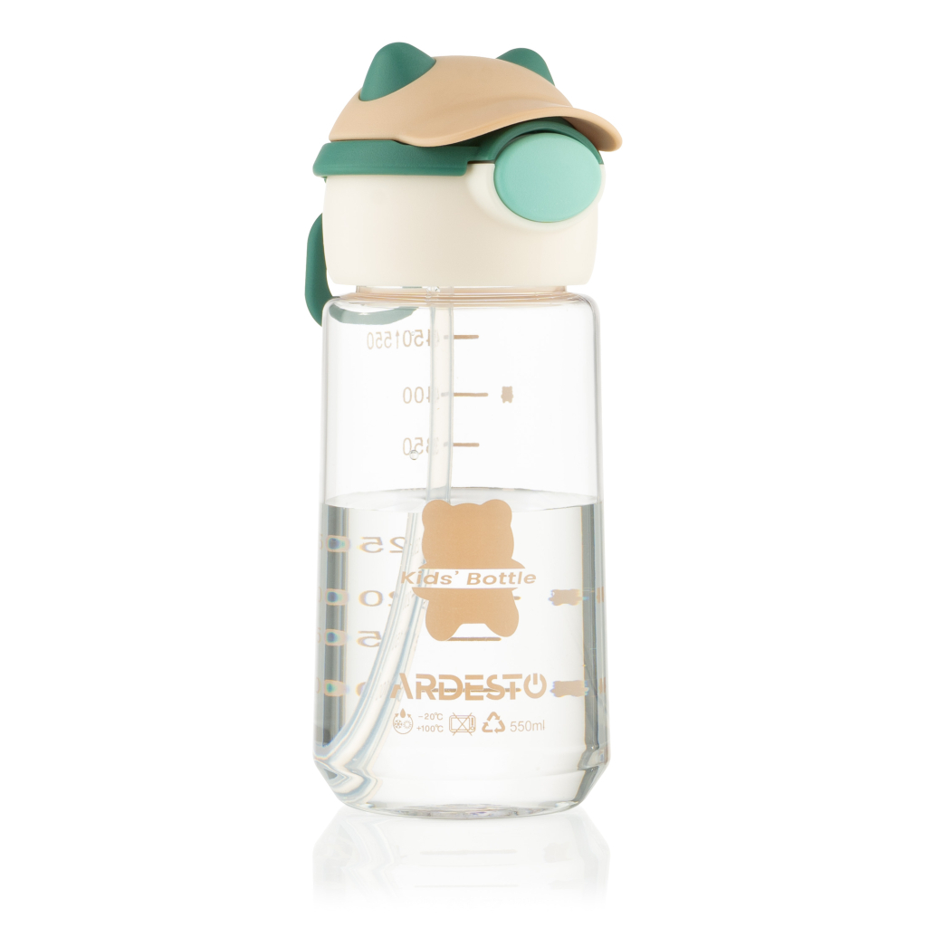 Пляшка для води Ardesto Bear 550мл зелений (AR2255BE) - зображення 7