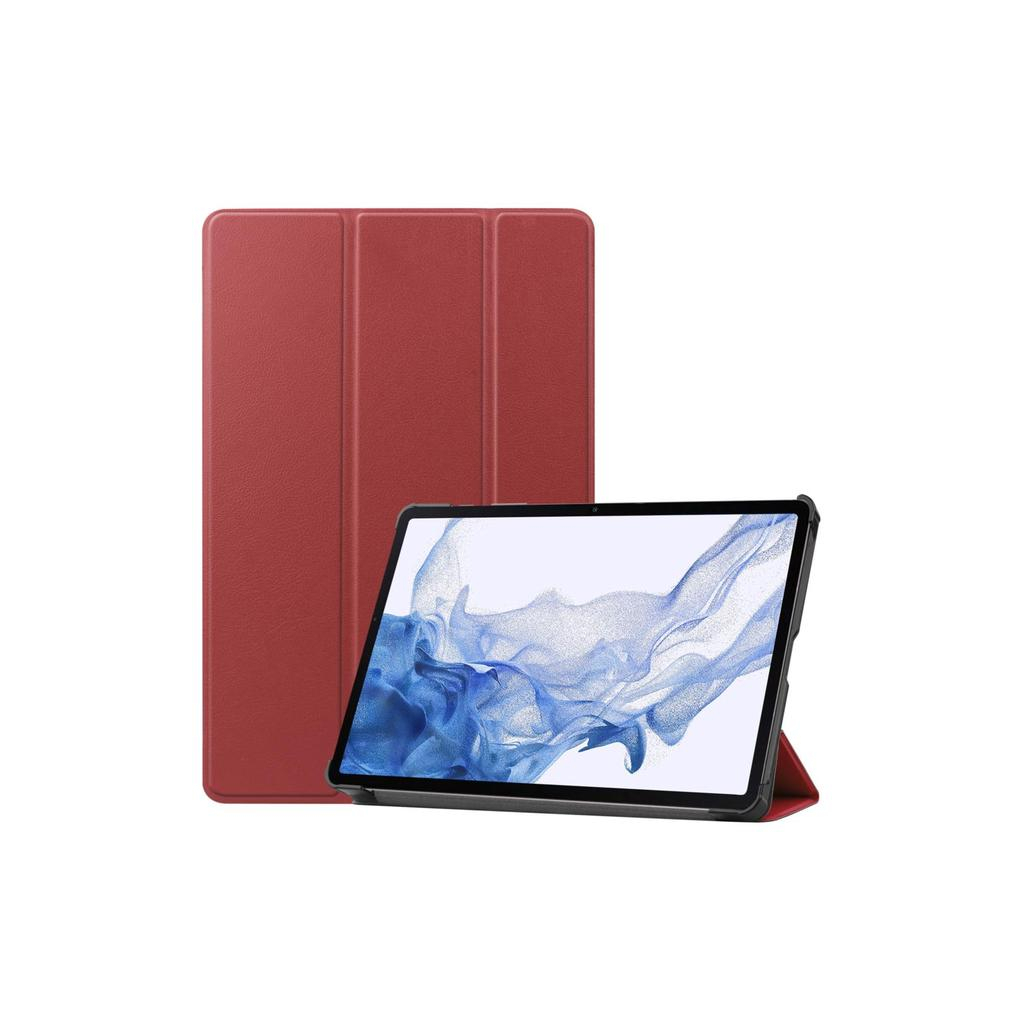 Чохол до планшета BeCover Smart Case Samsung Galaxy Tab S10 Plus (SM-X820/SM-X826) 12.4" Red Wine (712239) - зображення 1
