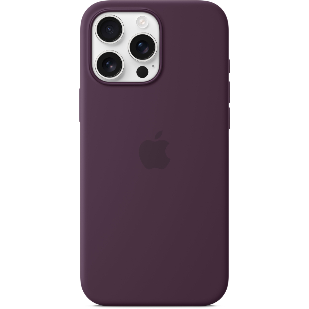 Чохол до мобільного телефона Apple iPhone16 Pro Max Silicone Case with MagSafe - Plum (MYYW3ZM/A) - зображення 3