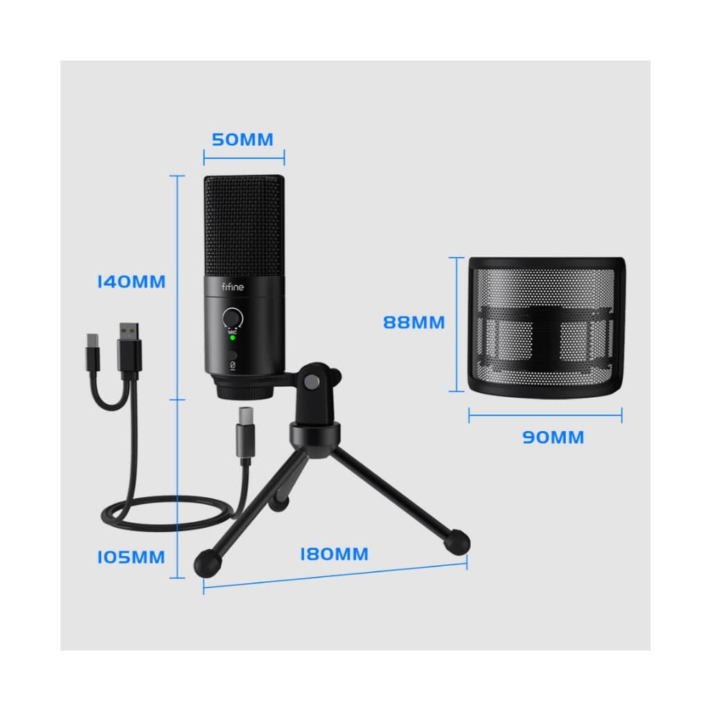 Мікрофон Fifine K683A - зображення 10