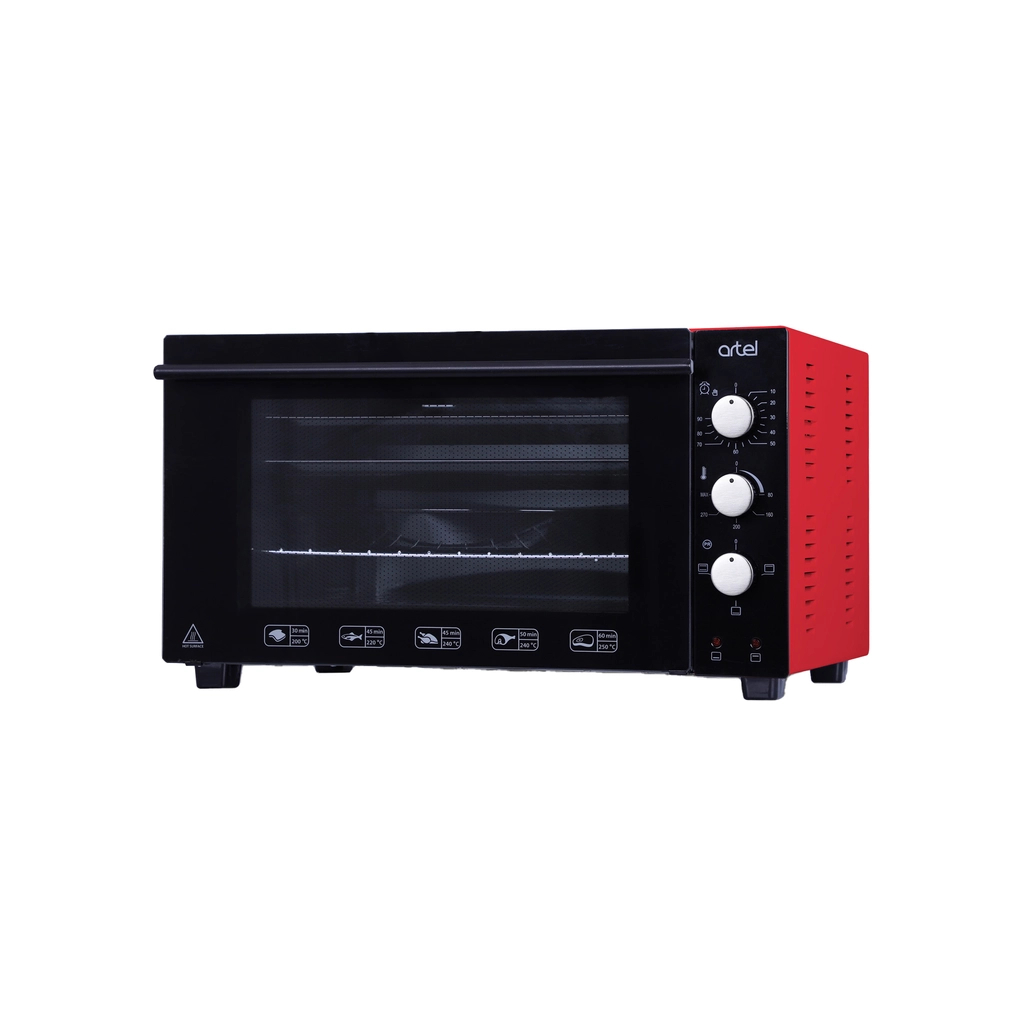 Електропіч Artel MD 4218 E Black-Red - зображення 3