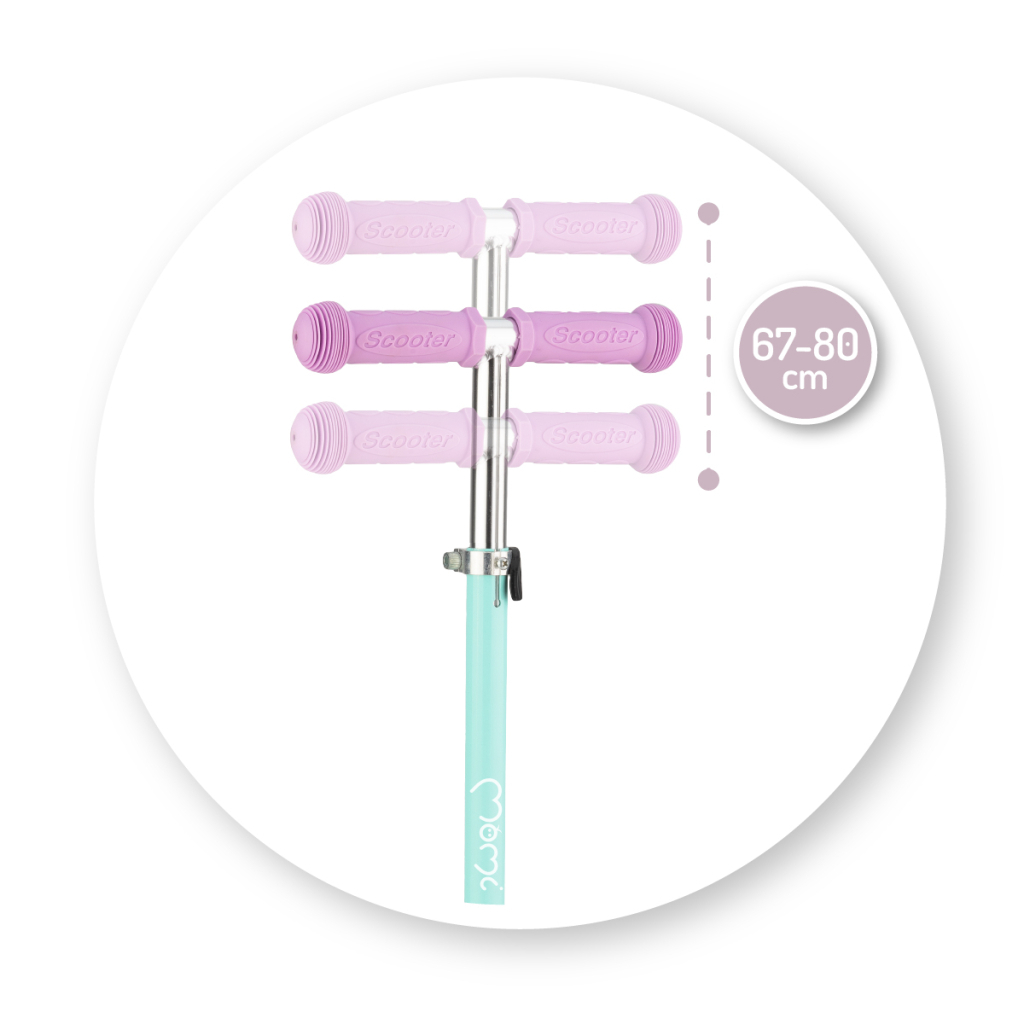 Самокат MoMi Weendy Purple unicorns (5900495945266) (HULA00006) - зображення 9