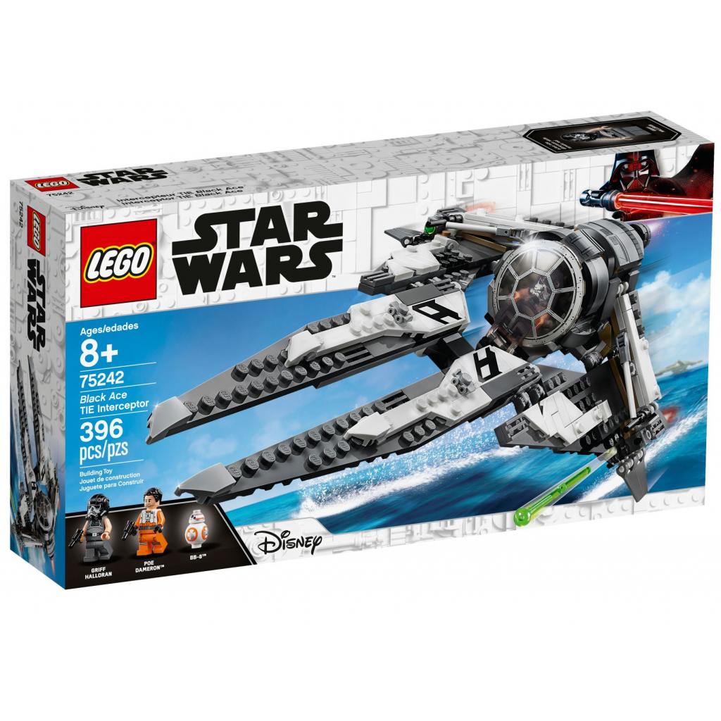 Конструктор LEGO Star Wars Перехоплювач СІД Чорного аса 396 деталей (75242) - зображення 1