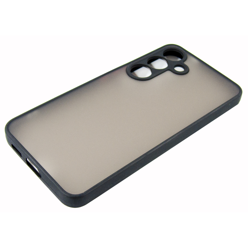 Чохол до мобільного телефона Dengos Matte Samsung Galaxy S24 Black (DG-TPU-MATT-146) - зображення 4