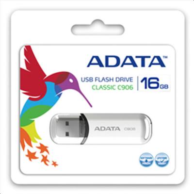 USB флеш накопичувач ADATA 16Gb C906 White USB 2.0 (AC906-16G-RWH) - зображення 5