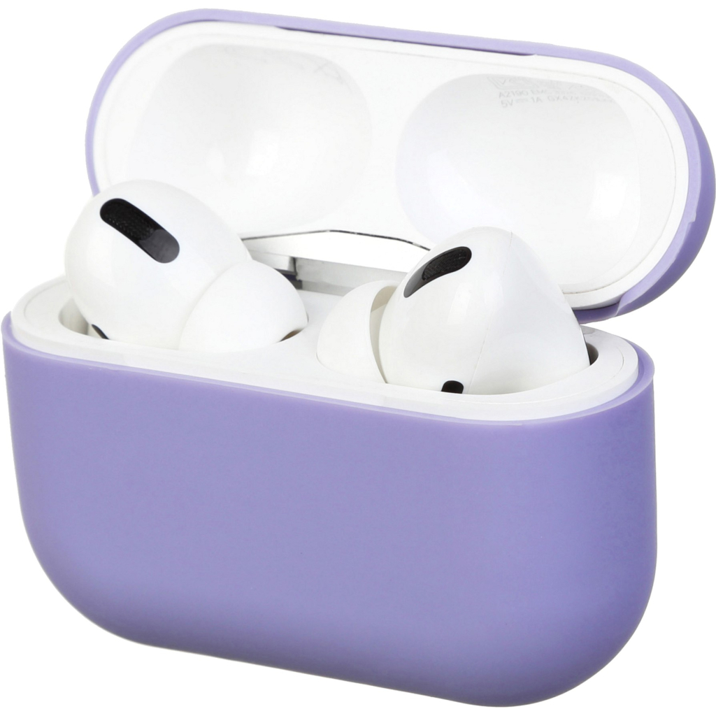 Чохол для навушників Armorstandart Ultrathin Silicone Case для Apple AirPods Pro Lavender (ARM55962) - зображення 1