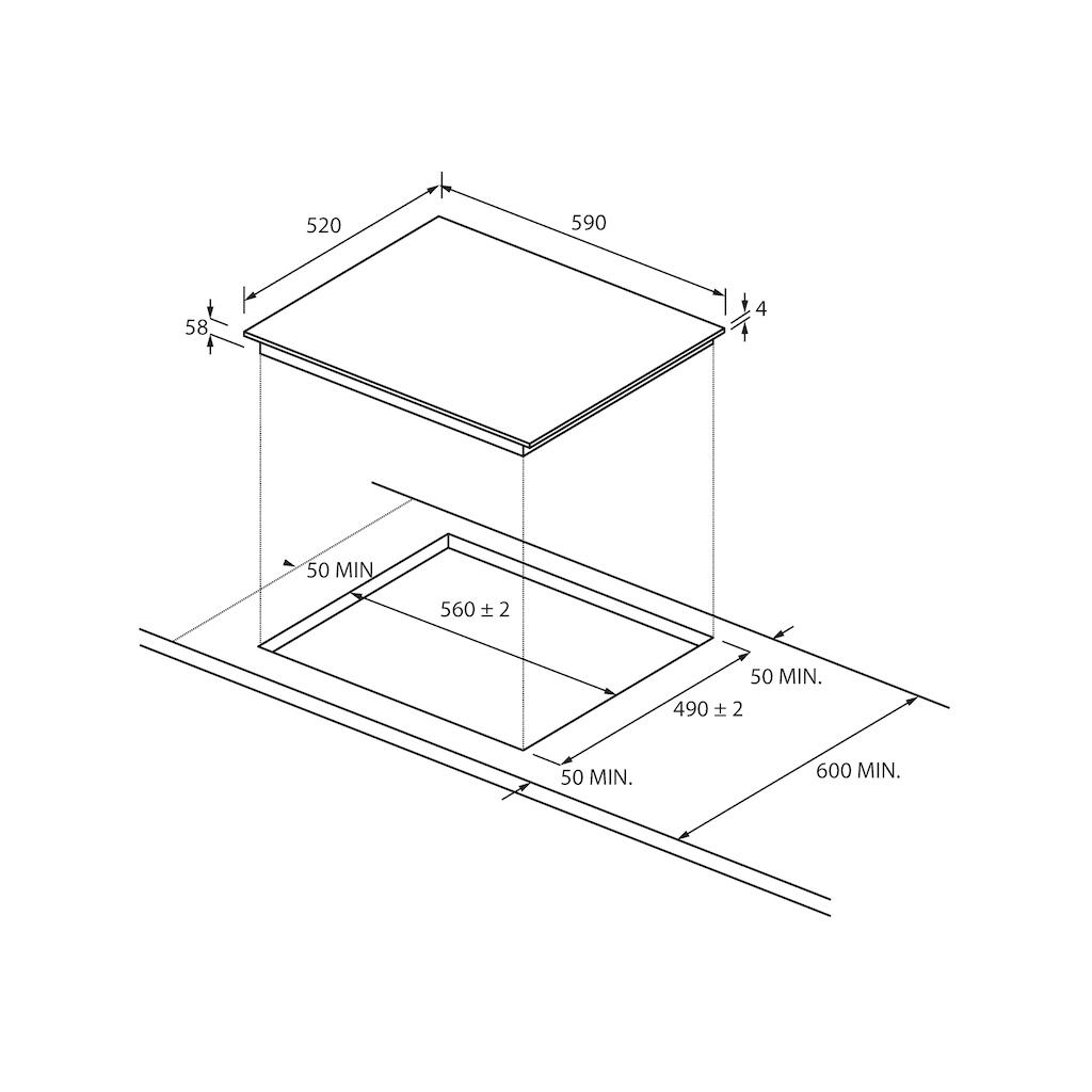 Варочна поверхня Candy CTP643C/YEP - зображення 6