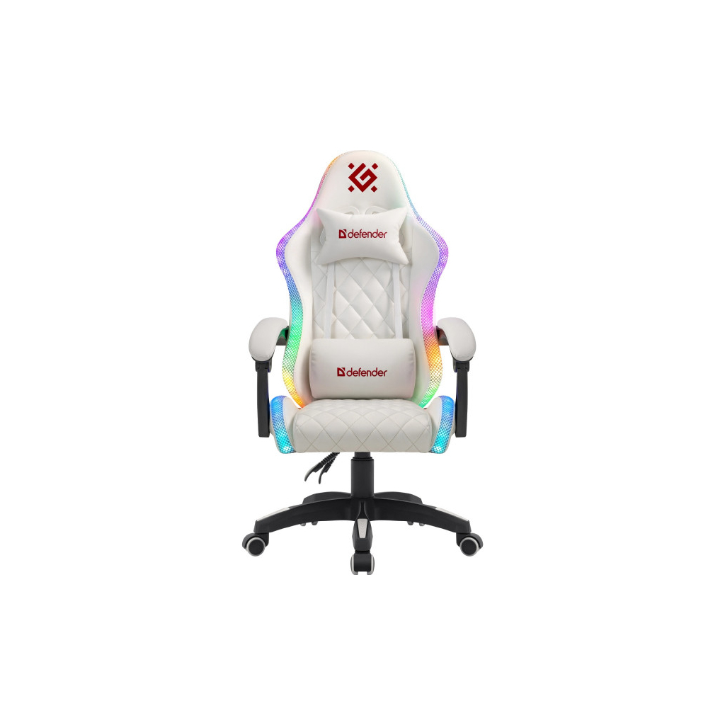 Крісло ігрове Defender Energy RGB White (64557) - зображення 1
