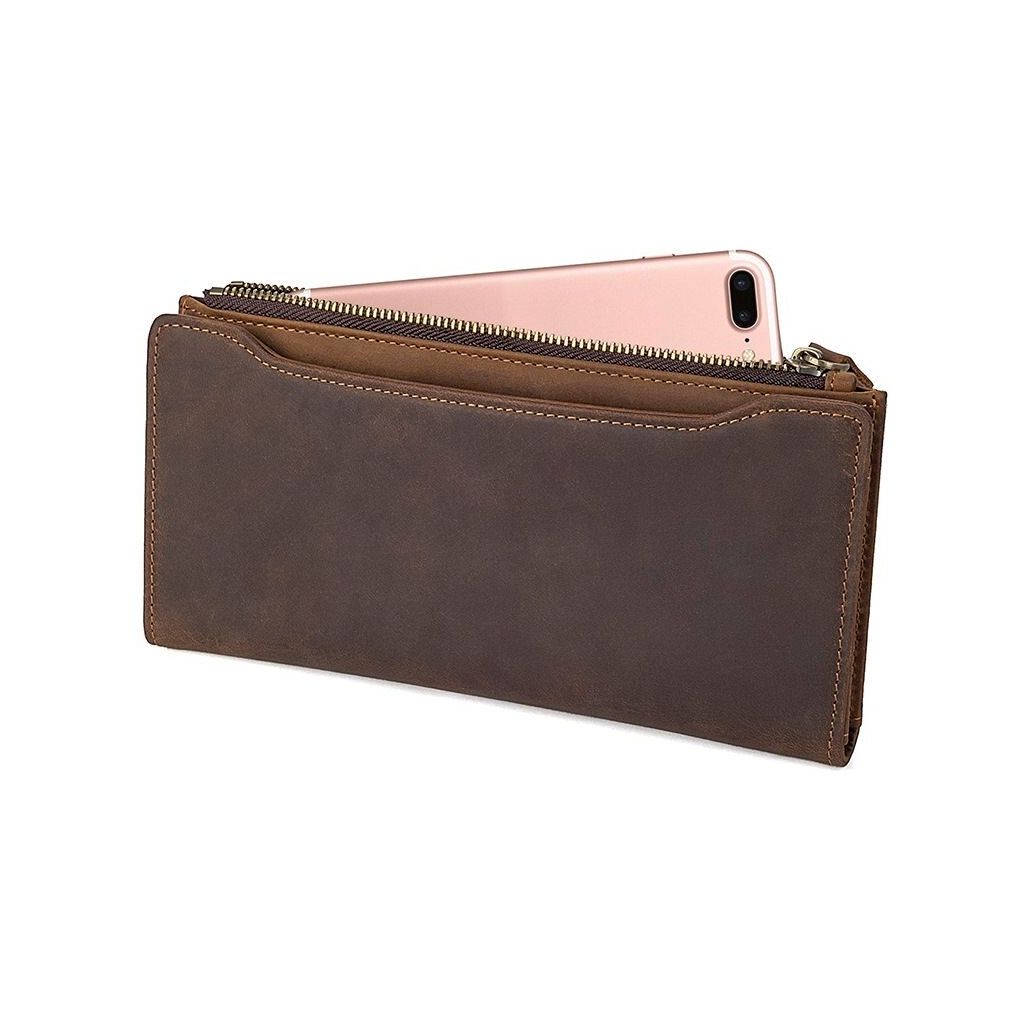 Гаманець Vintage Шкіряний Коричневий (14596) - зображення 5