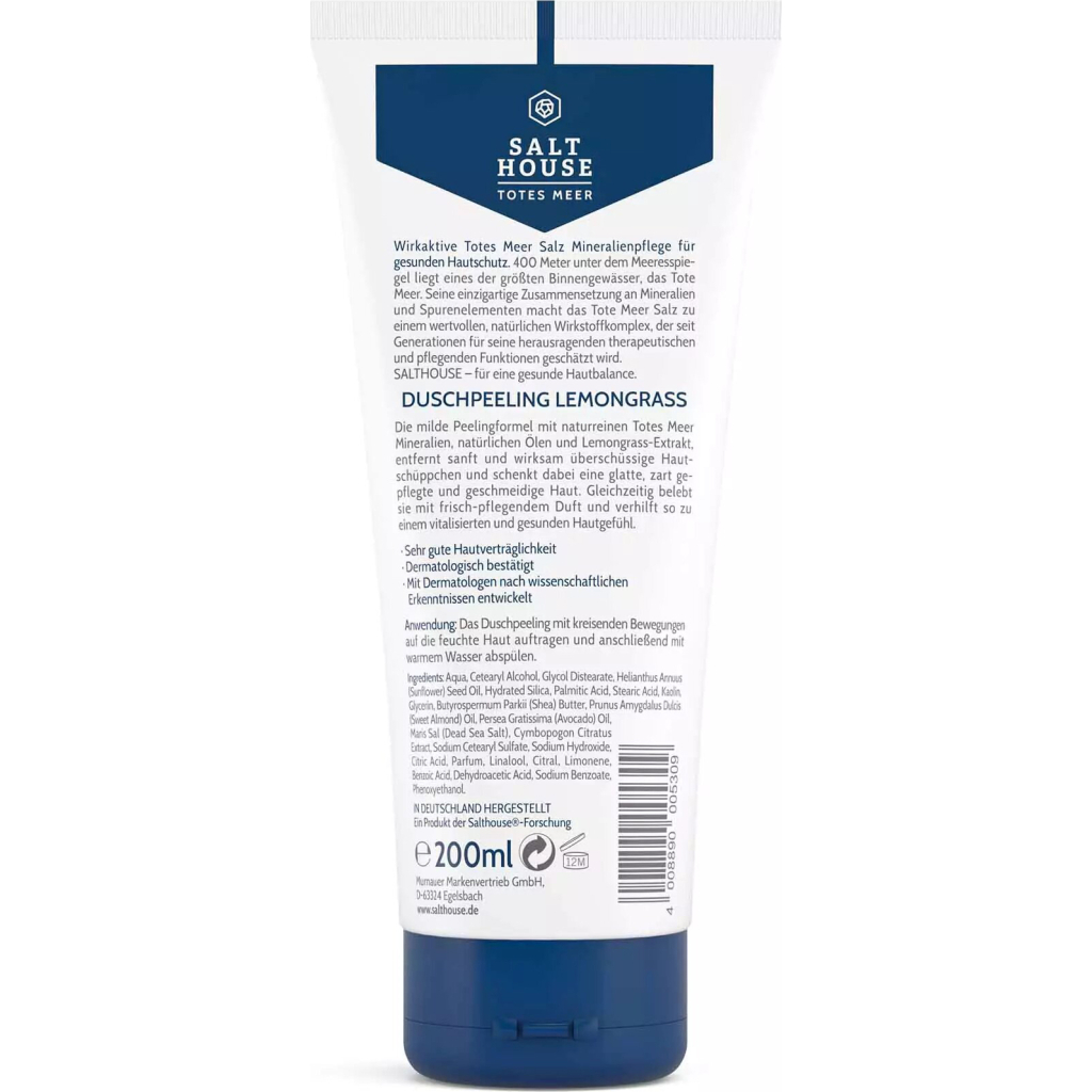 Скраб для тіла Salt House Лемонграс 200 мл (4008890005309) - зображення 2