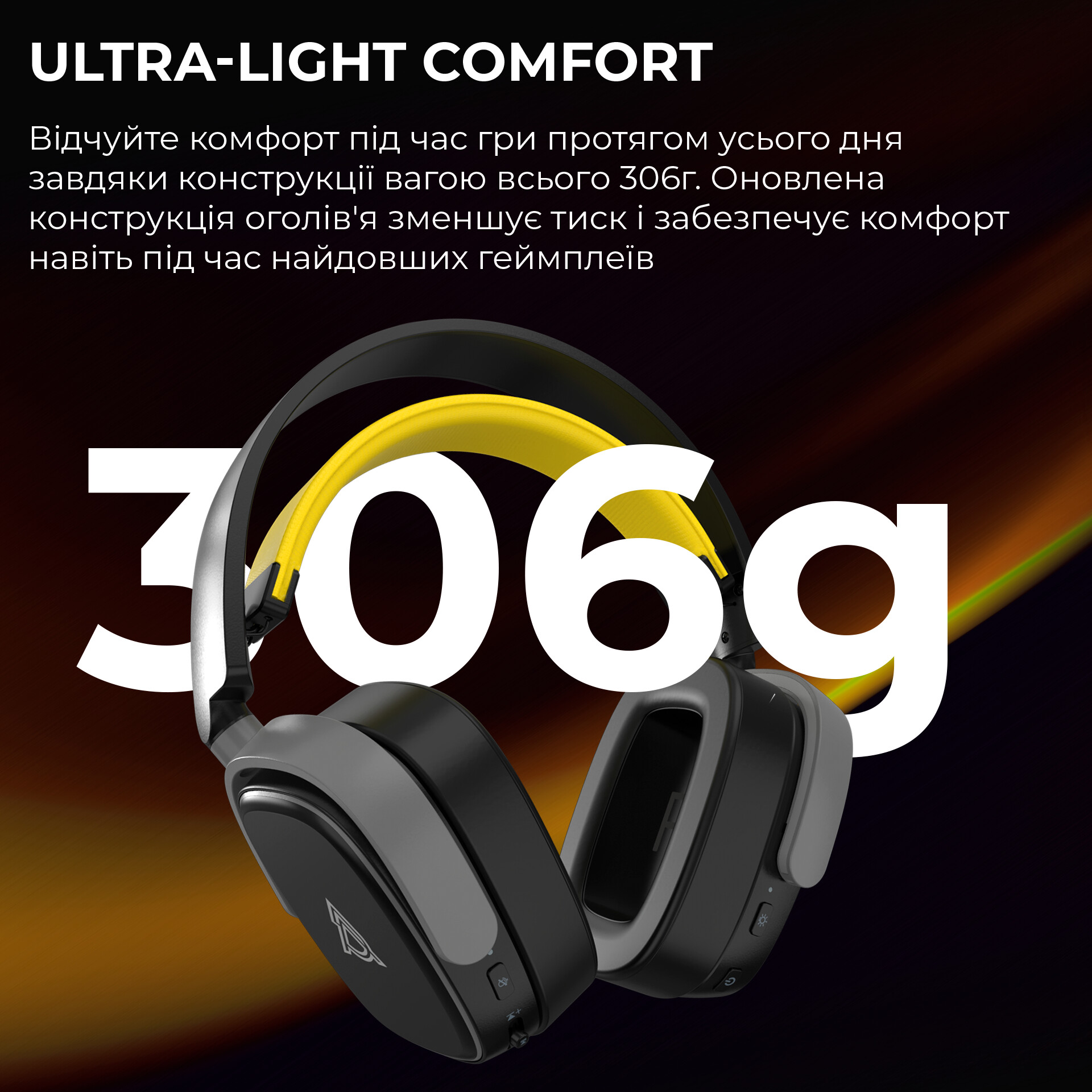 Bluetooth-гарнітура Ajazz AHM09 MAX 3-Mode Black (AHM09-MAX-BGY) - зображення 10