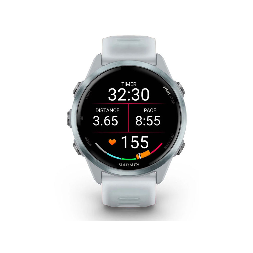 Смарт-годинник Garmin Forerunner 570 - 42MM, Whitestone/Cloud Blue, GPS смарт-годи (010-02970-01) - зображення 8
