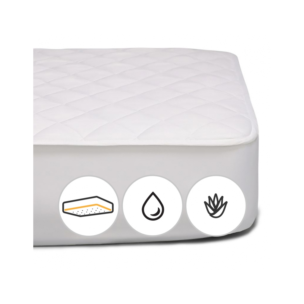 Наматрацник MirSon антиалергенний Стандарт Eco Aloe Vera 225 200x200 см (2200000330284) - зображення 2