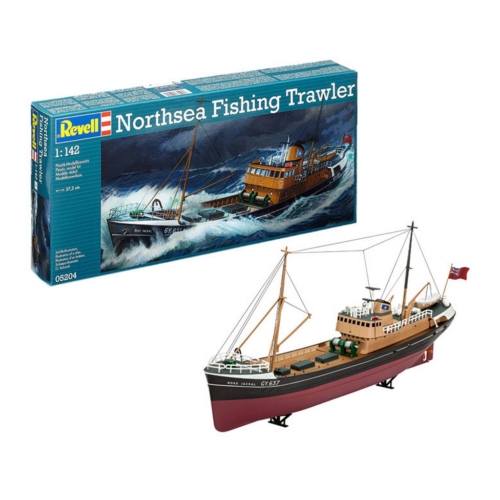 Збірна модель Revell Північноморський траулер рівень 3 масштаб 1:142 (RVL-05204) - зображення 1