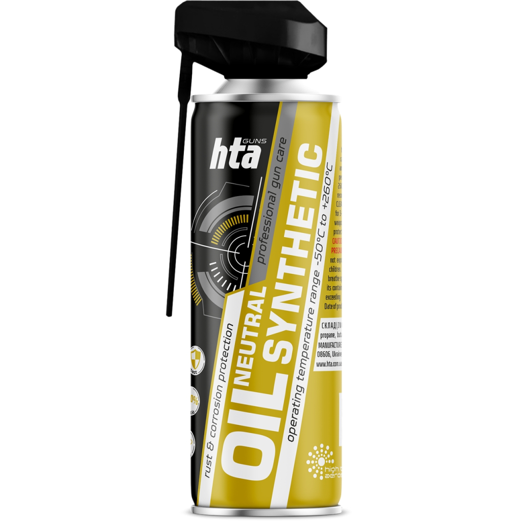 Мастило для зброї HTA нейтральнe синтетичнe NEUTRAL SYNTHETIC OIL 400 мл (HTA4042) - изображение 1