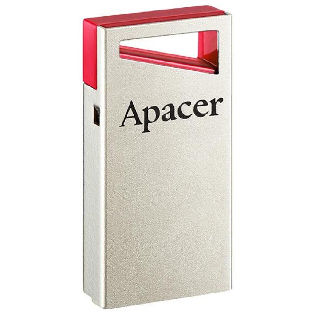 USB флеш накопичувач Apacer 64GB AH112 Red USB 2.0 (AP64GAH112R-1) - зображення 3