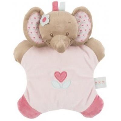 М'яка іграшка Nattou подушка слоник Розі 24см (655088) - зображення 1