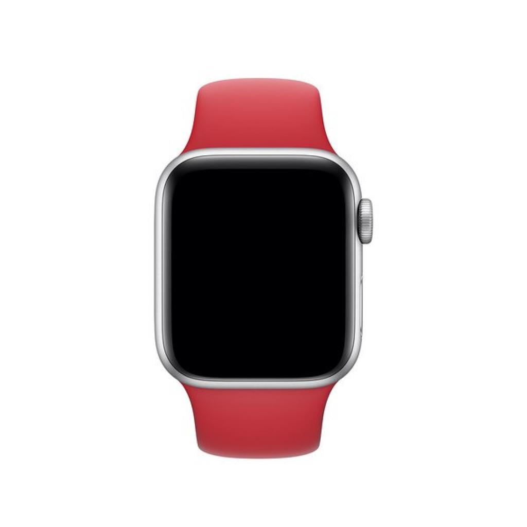 Ремінець до смарт-годинника Apple 40mm Sport Band Red - S/M & M/L (MU9M2ZM/A) - зображення 2