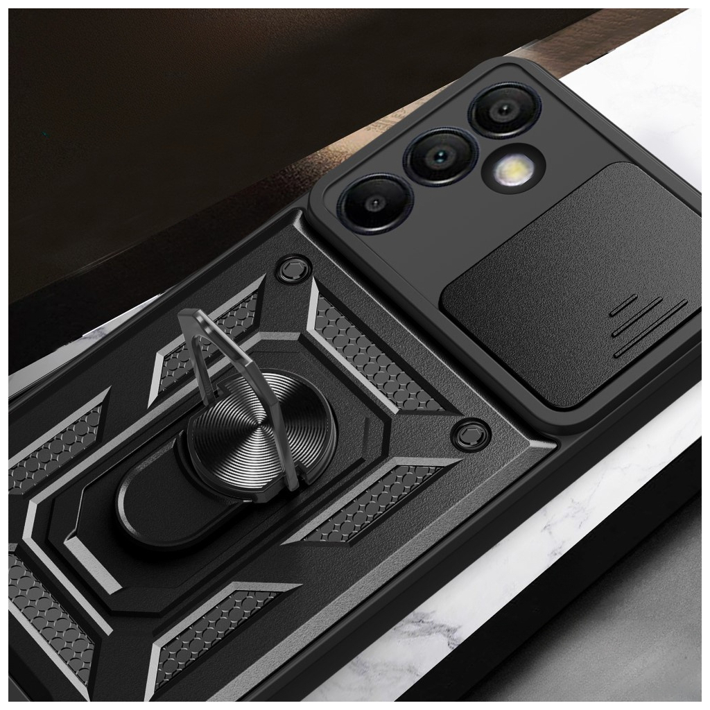 Чохол до мобільного телефона BeCover Military Samsung Galaxy S25 Plus SM-S936 Black (712879) - зображення 5