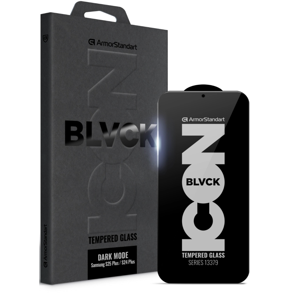 Скло захисне Armorstandart Dark Mode Samsung S25 Plus / S24 Plus (ARM85823) - зображення 1