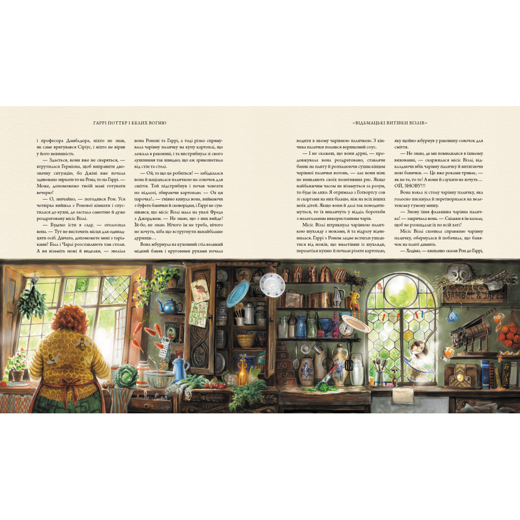 Книга Гаррі Поттер і келих вогню. Велике ілюстроване видання - Джоан Ролінґ А-ба-ба-га-ла-ма-га (9786175851821) - зображення 2