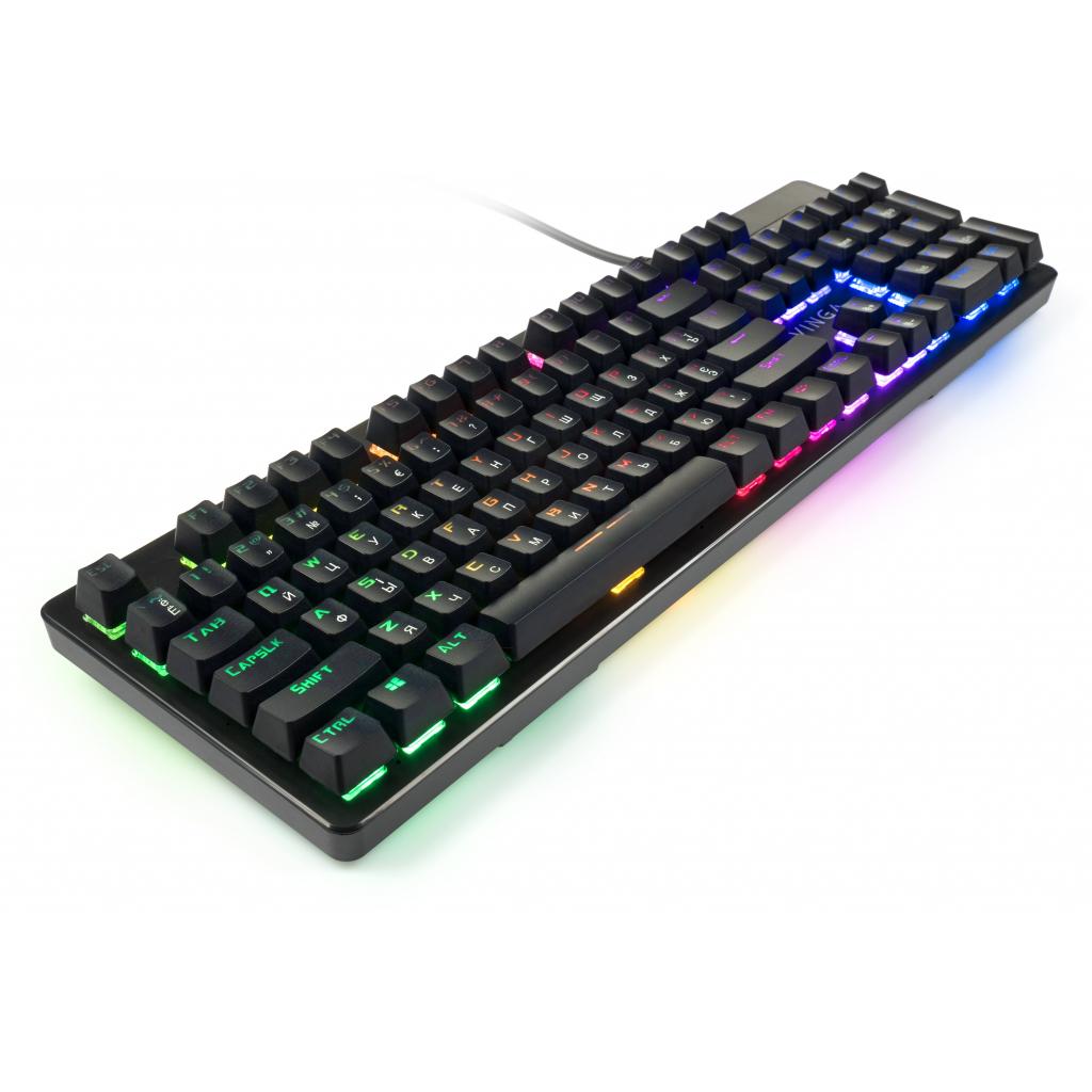 Клавіатура Vinga KBGSM120 Black - зображення 2