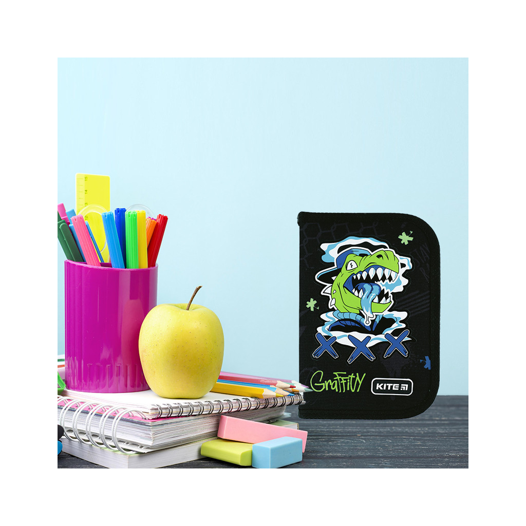 Пенал Kite 622H Roar з наповненням (K24-622H-4) - зображення 7