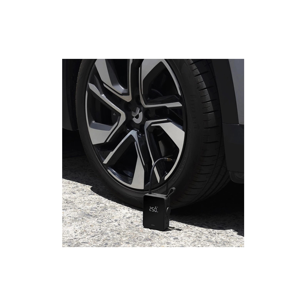 Автомобільний компресор Xiaomi HOTO Portable Electric Tire Inflator (QWCQB001) - изображение 9