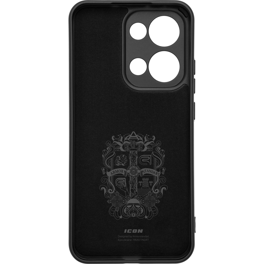 Чохол до мобільного телефона Armorstandart ICON OPPO Reno13 5G Camera cover Black (ARM81889) - зображення 2